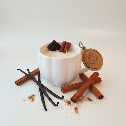Spiced Vanilla Mug-Golden Season by mi Casa Mi Paz