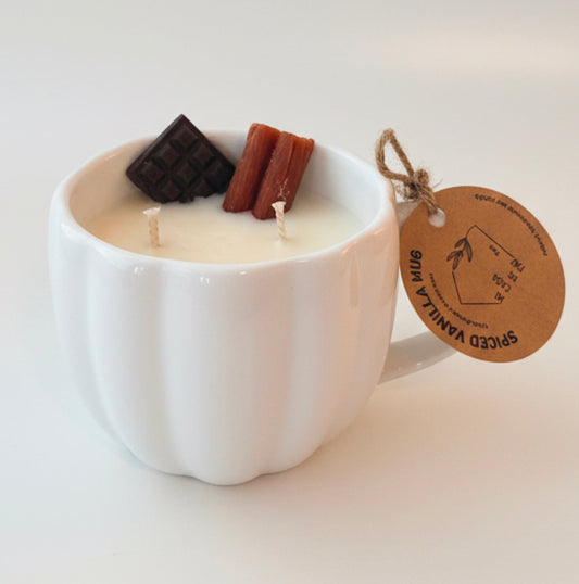 Spiced Vanilla Mug-Golden Season by mi Casa Mi Paz