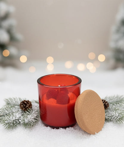 Red Fruity Christmas-WickMas Wonderland by Mi Casa Mi Paz